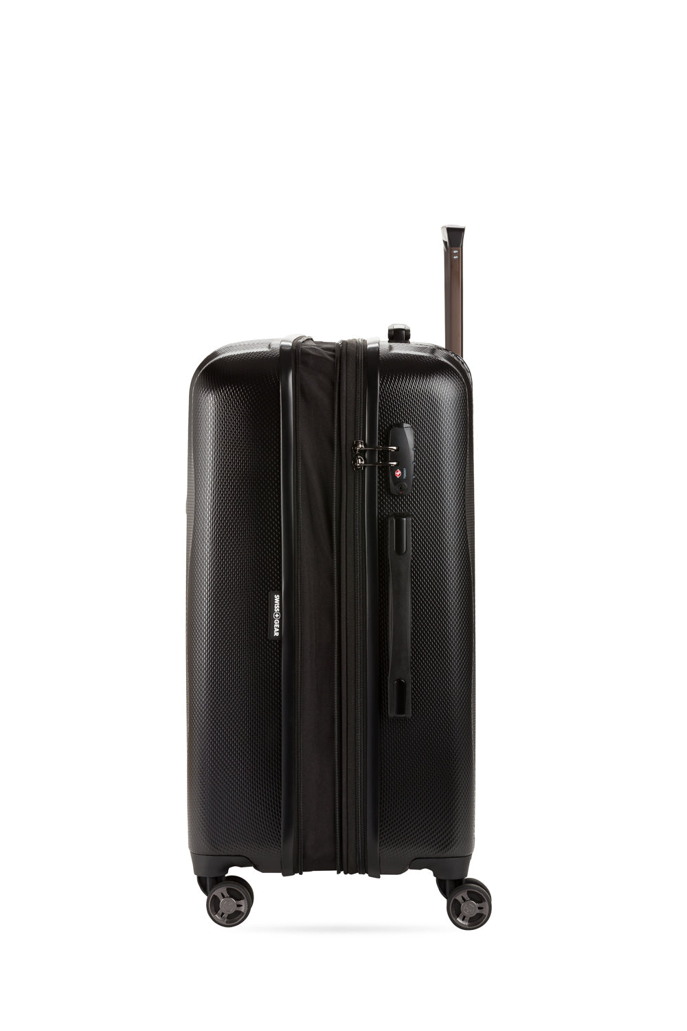 SWISSGEAR Energie Medium Checked Spinner - Black - 05