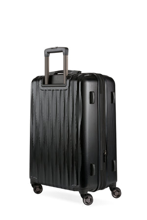 SWISSGEAR Energie Medium Checked Spinner in Limited Edition Black