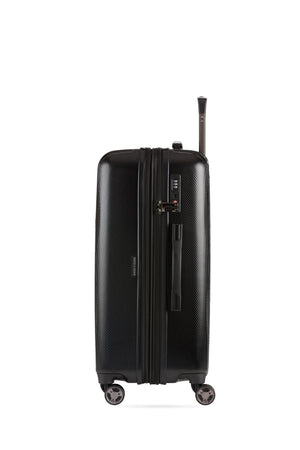 SWISSGEAR Energie Medium Checked Spinner in Limited Edition Black