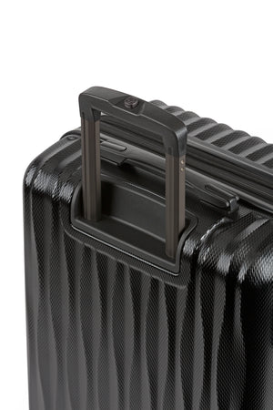 SWISSGEAR Energie Medium Checked Spinner in Limited Edition Black