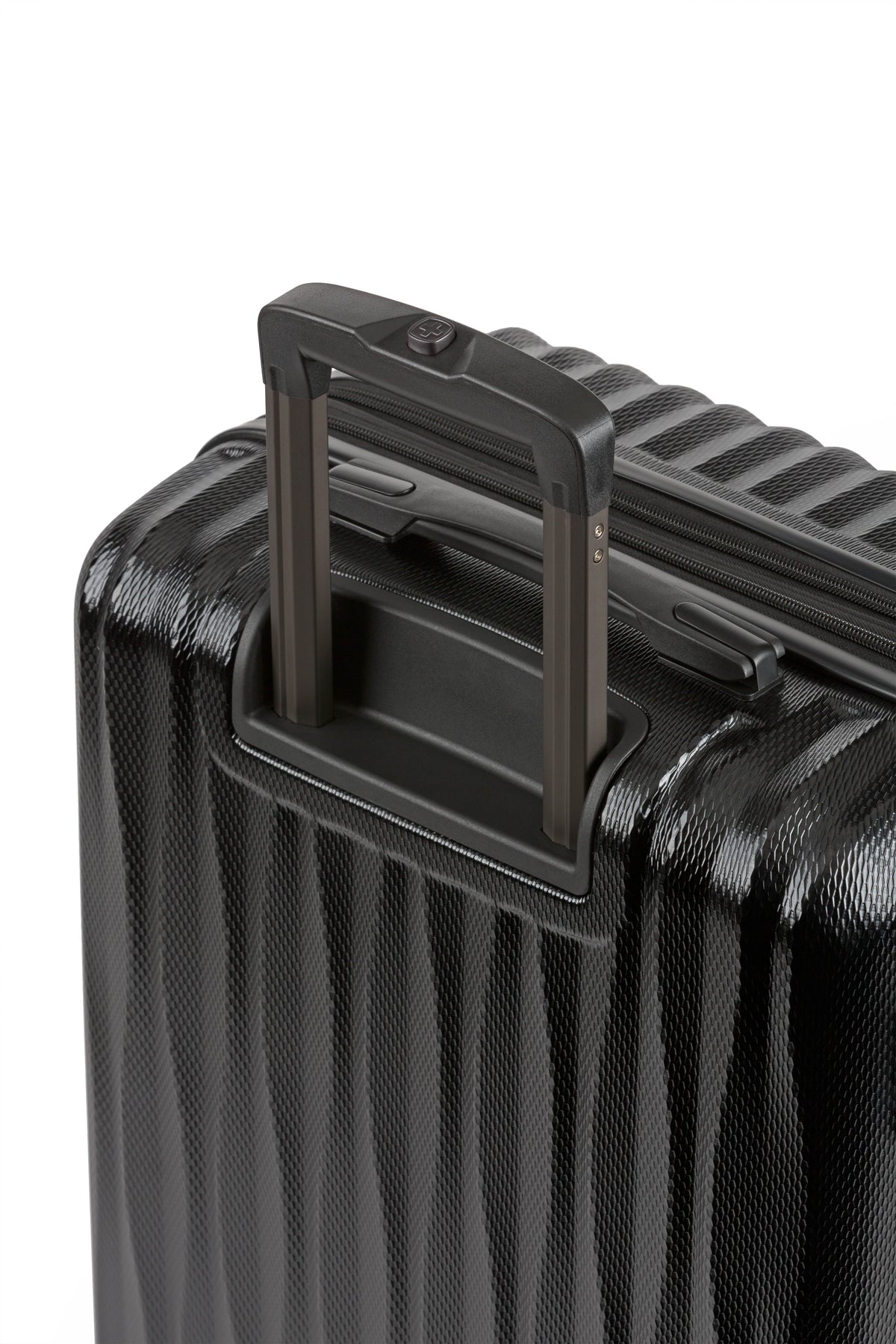SWISSGEAR Energie Medium Checked Spinner - Black - LE - 10