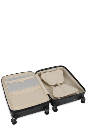 SWISSGEAR Energie Medium Checked Spinner in Limited Edition Black