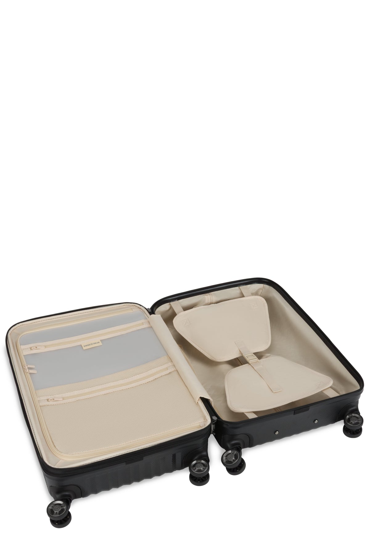 SWISSGEAR Energie Medium Checked Spinner - Black - LE - 04
