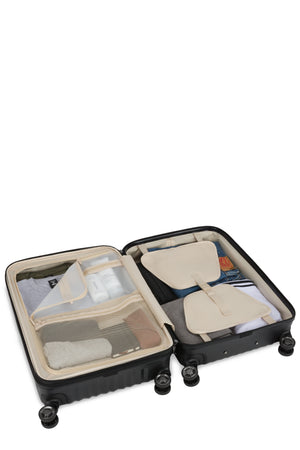 SWISSGEAR Energie Medium Checked Spinner in Limited Edition Black