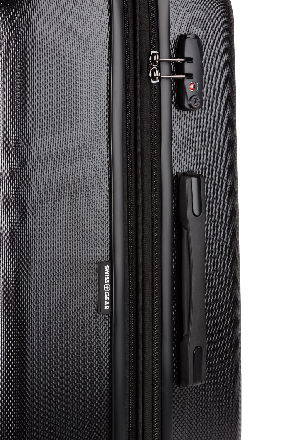 SWISSGEAR Energie Large Checked Spinner - Black - 10