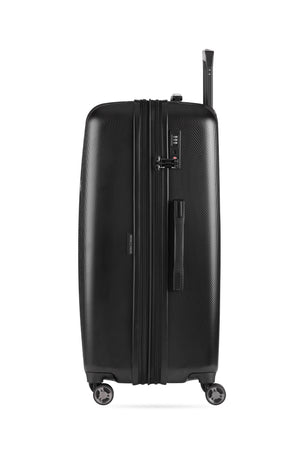 SWISSGEAR Energie Large Checked Spinner in Limited Black