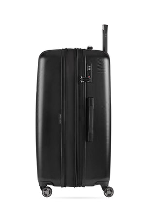 SWISSGEAR Energie Large Checked Spinner in Limited Black