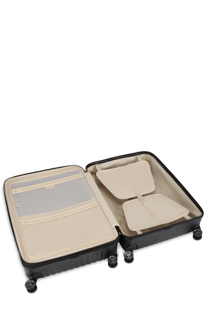 SWISSGEAR Energie Large Checked Spinner in Limited Black