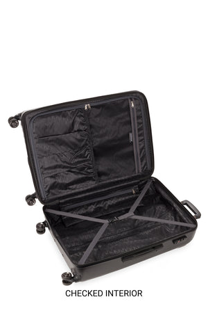 SWISSGEAR Energie 3-Piece Spinner Set in Black/Black