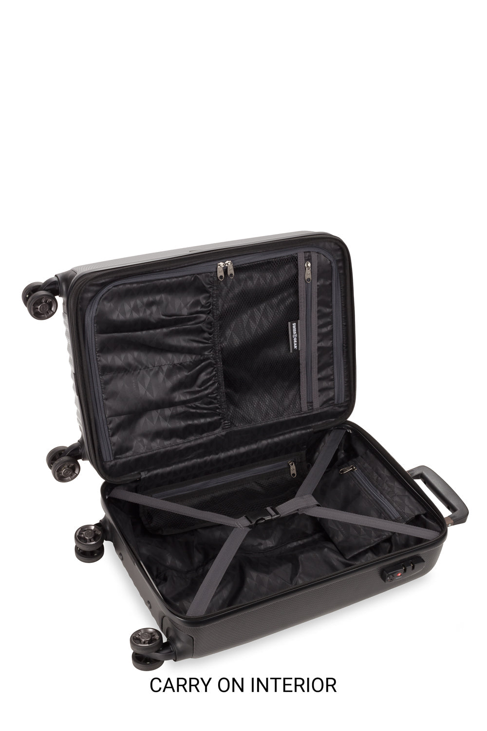SWISSGEAR Energie 2-Piece Spinner Set - Black - 10