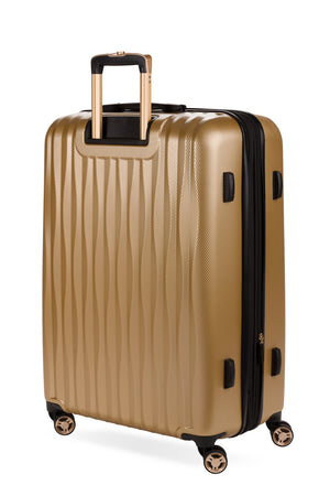 Swissgear 7272 Energie Expandable 3pc Hardside Spinner Luggage Back View
