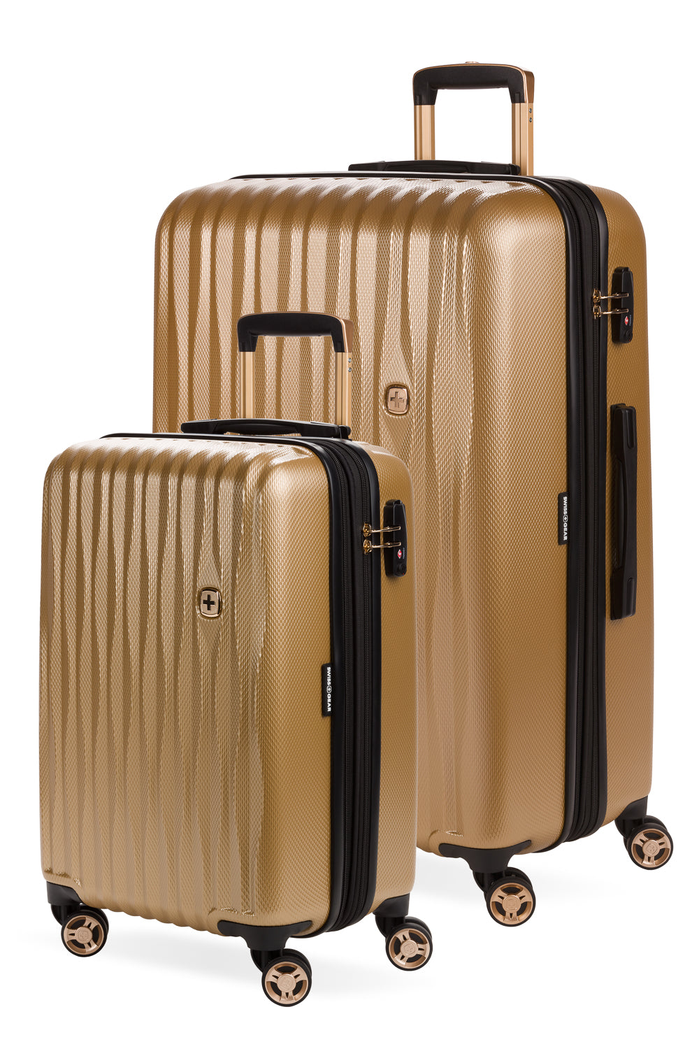 SWISSGEAR Energie 2-Piece Spinner Set - Gold - 01