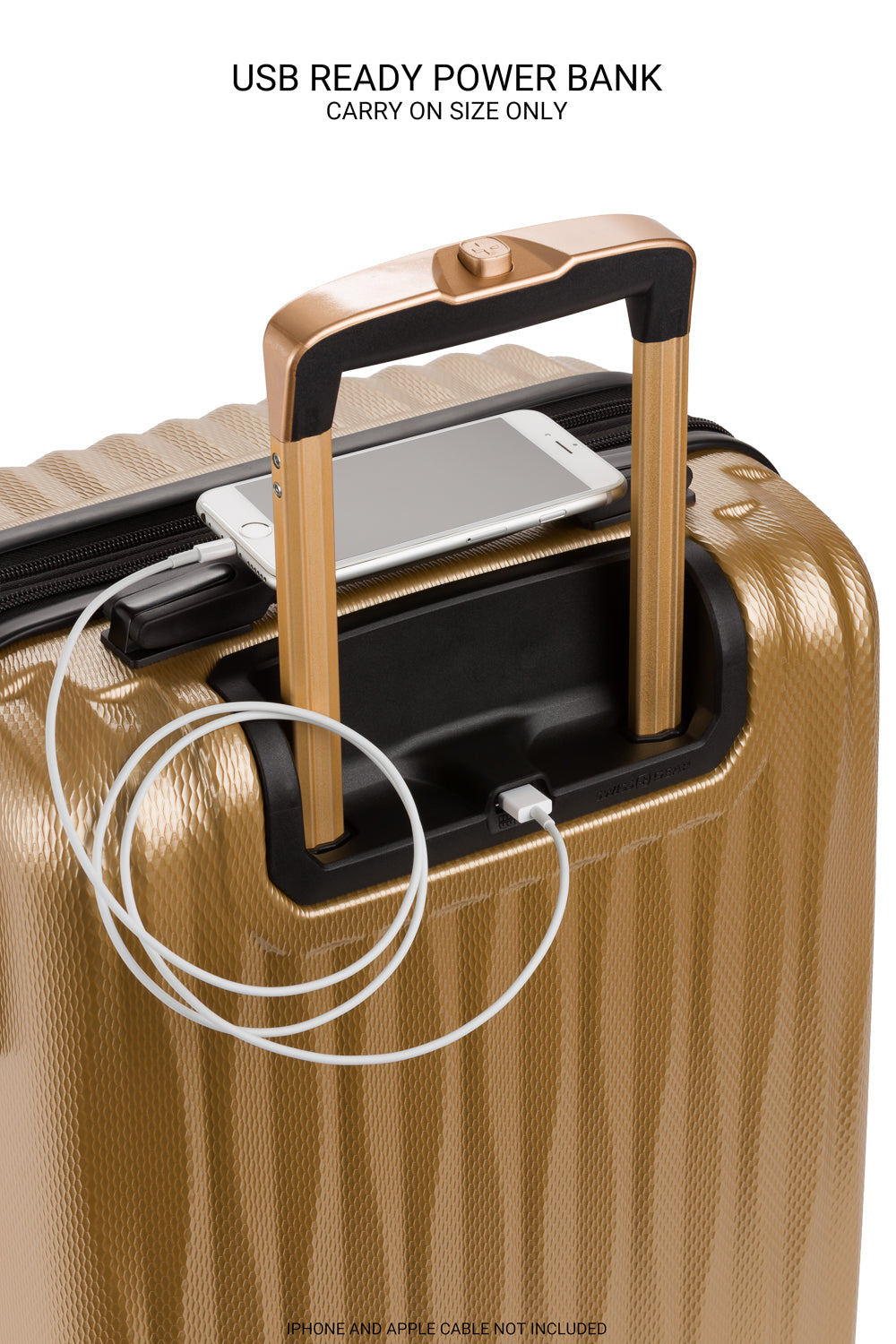 SWISSGEAR Energie 2-Piece Spinner Set - Gold - 06