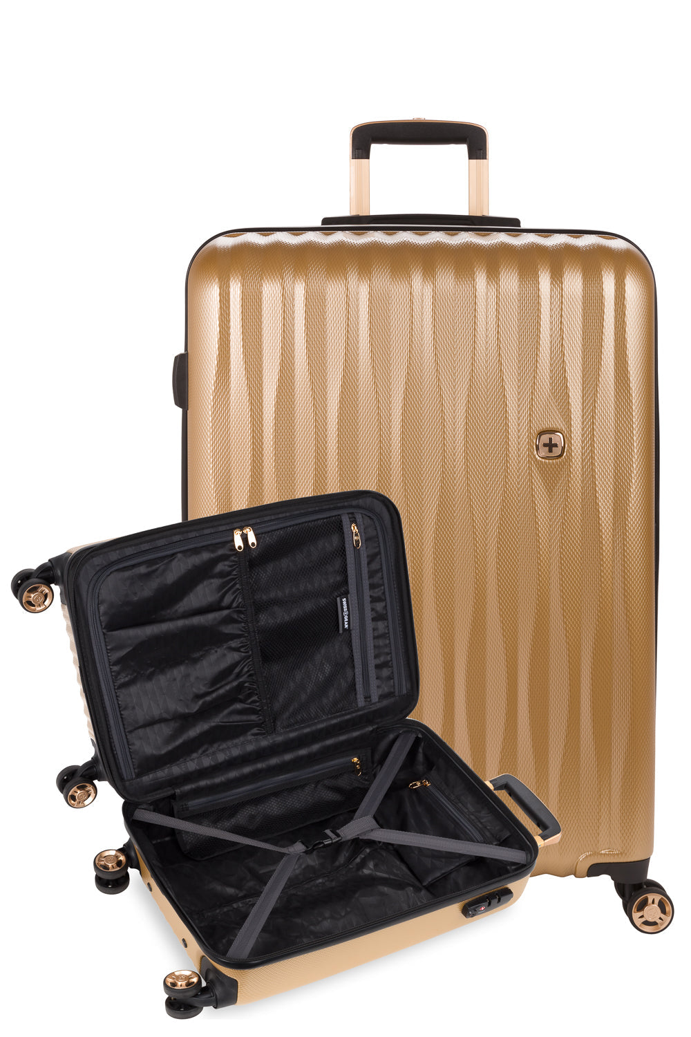 SWISSGEAR Energie 2-Piece Spinner Set - Gold - 13