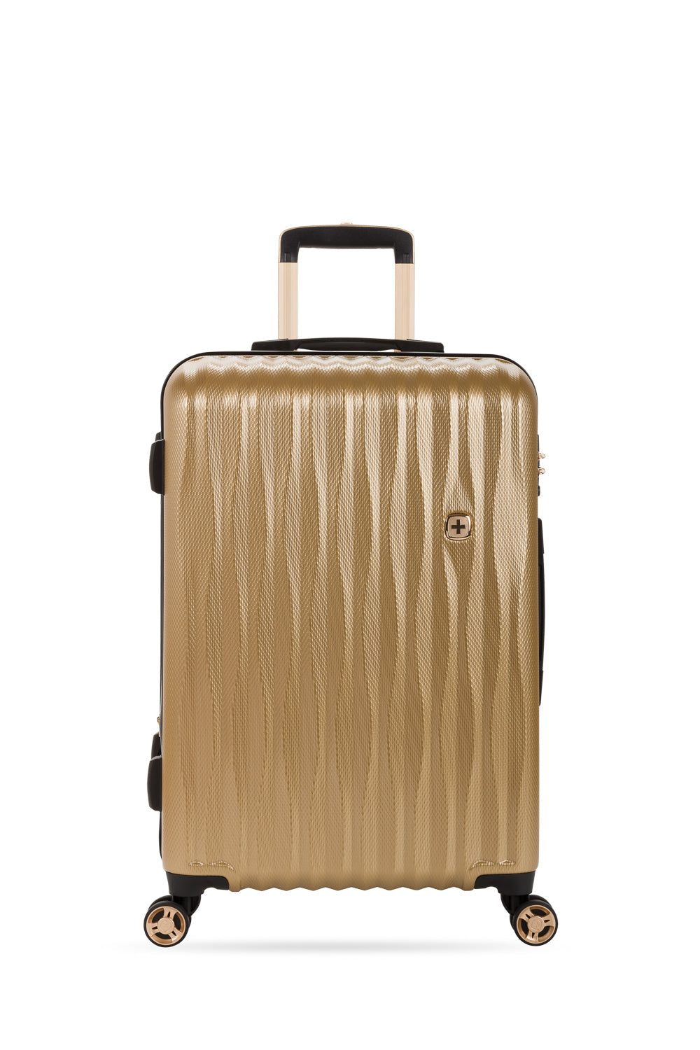 SWISSGEAR Energie Medium Checked Spinner - Gold - 12