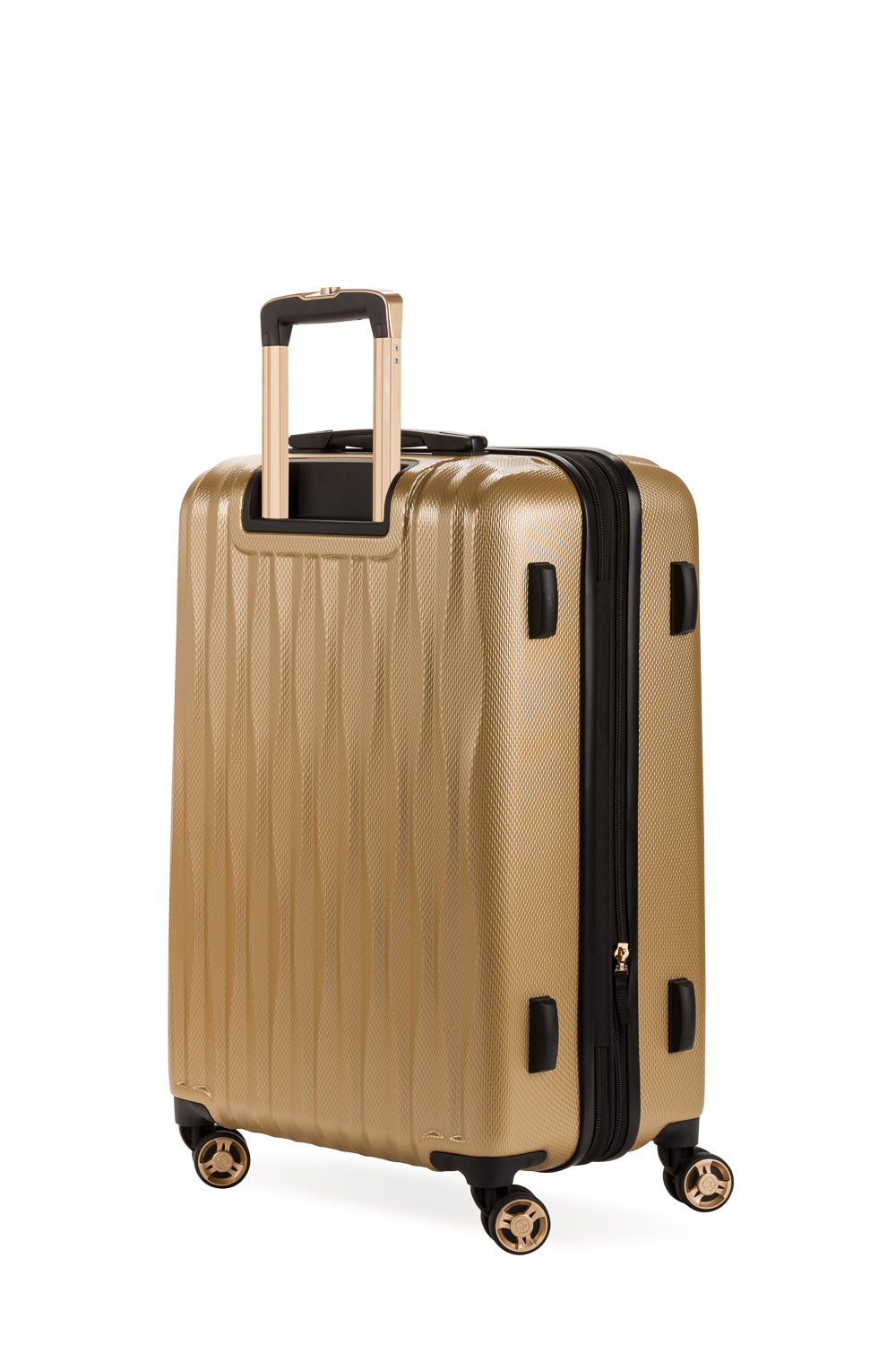 SWISSGEAR Energie Medium Checked Spinner - Gold - 02