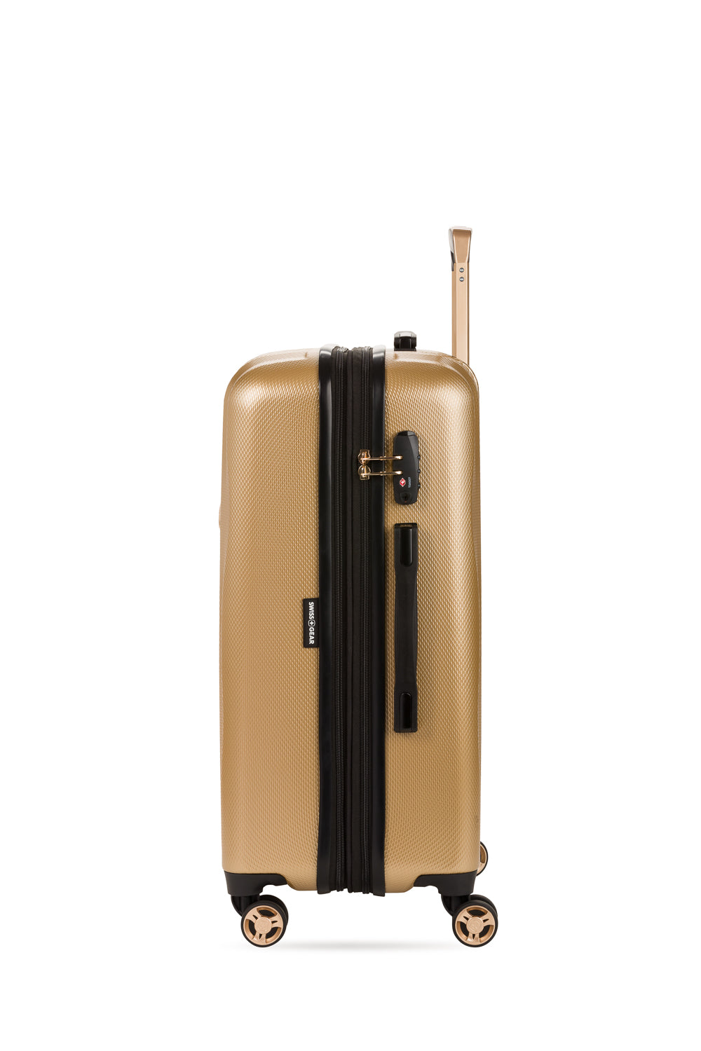 SWISSGEAR Energie Medium Checked Spinner - Gold - 03