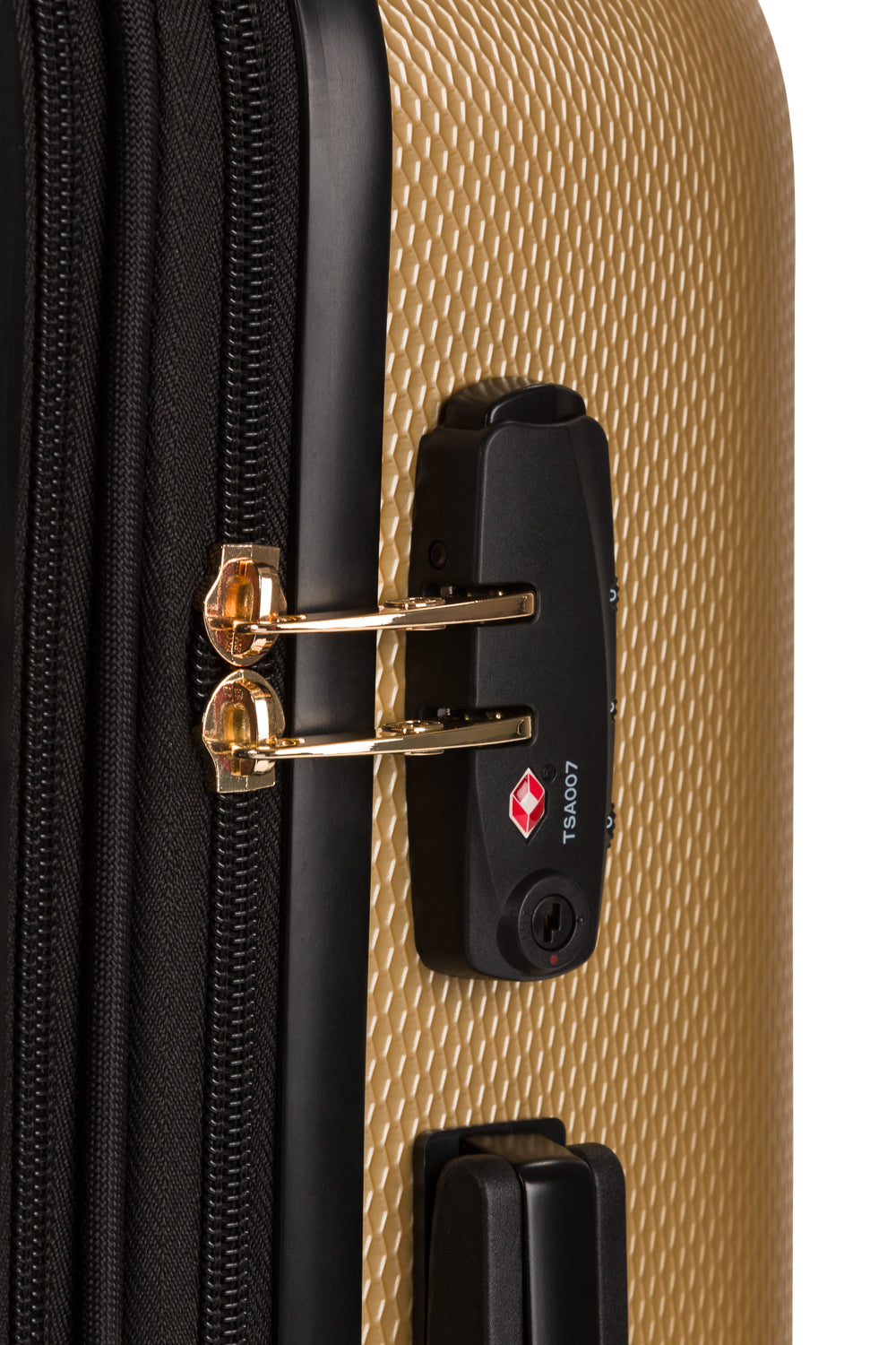 SWISSGEAR Energie Medium Checked Spinner - Gold - 08