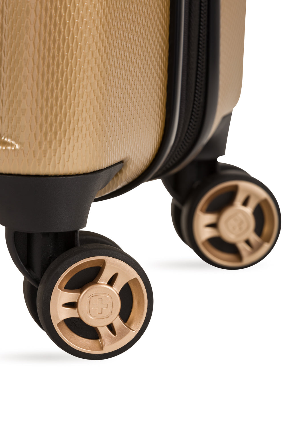 SWISSGEAR Energie Medium Checked Spinner - Gold - 09