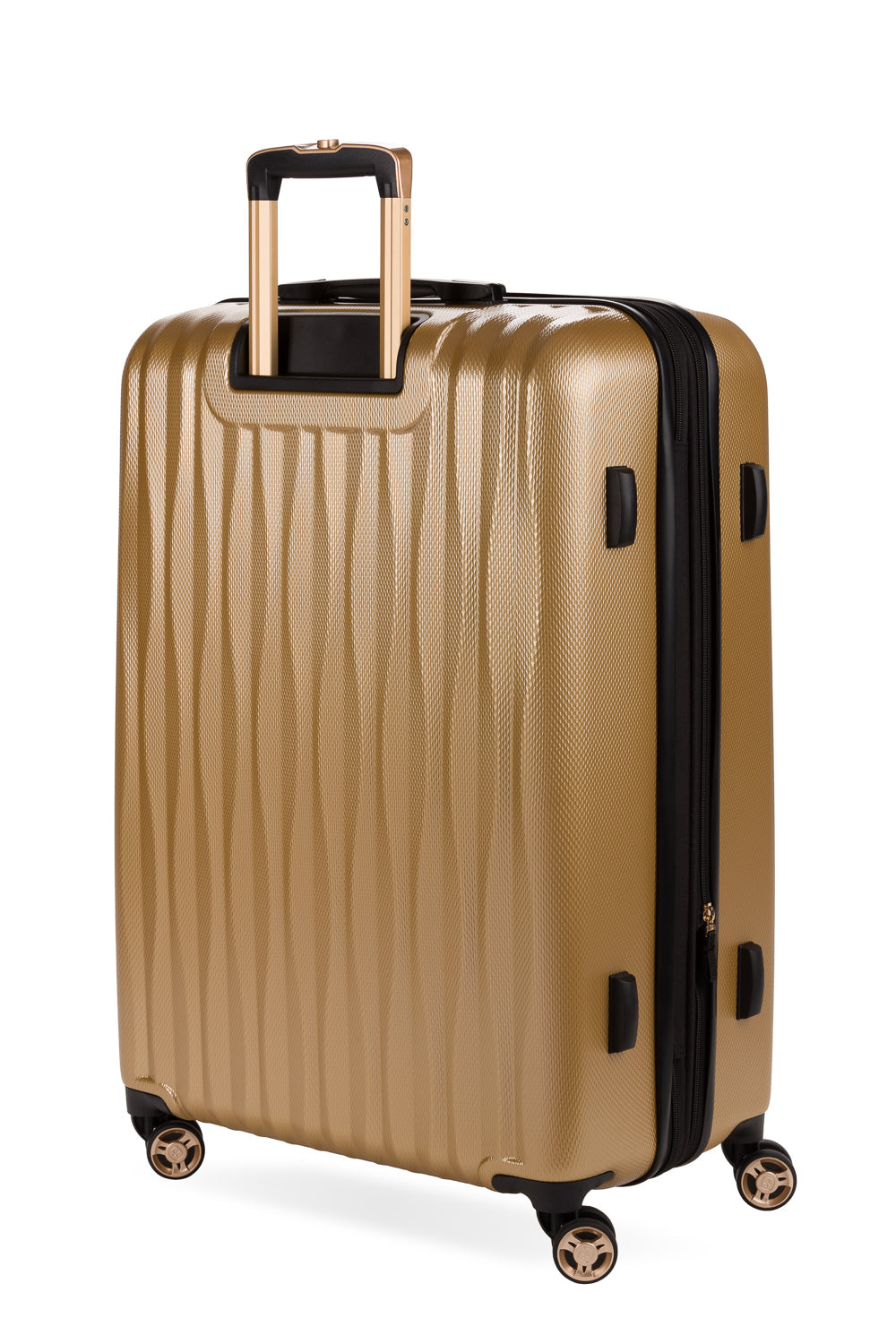 SWISSGEAR Energie Large Checked Spinner - Gold - 02