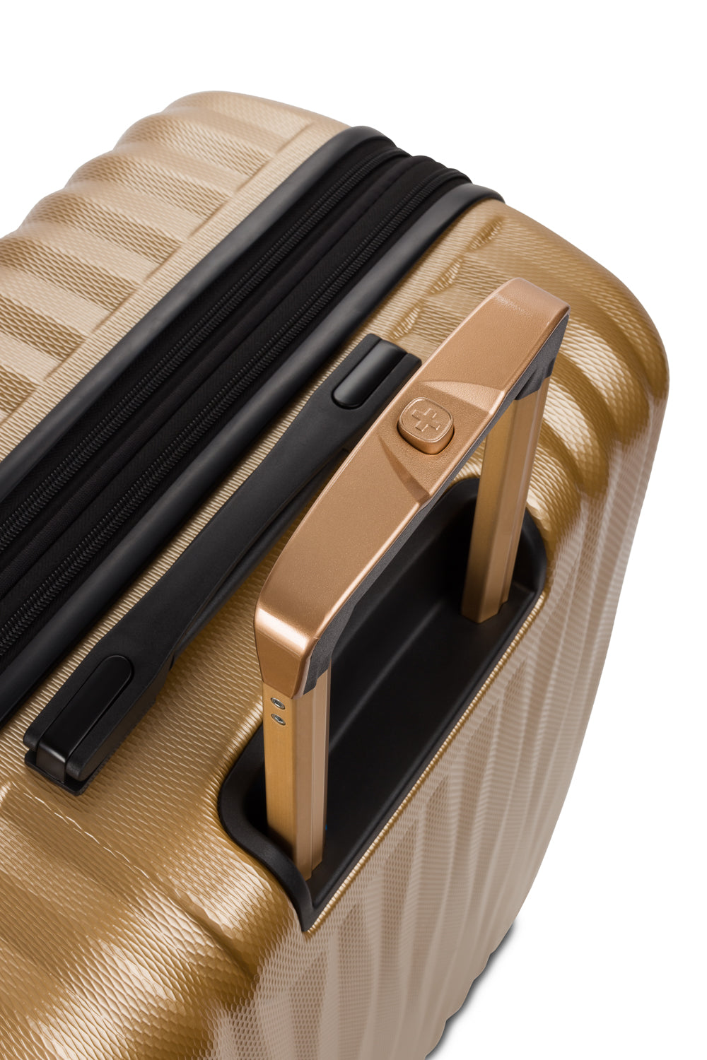 SWISSGEAR Energie Large Checked Spinner - Gold - 06
