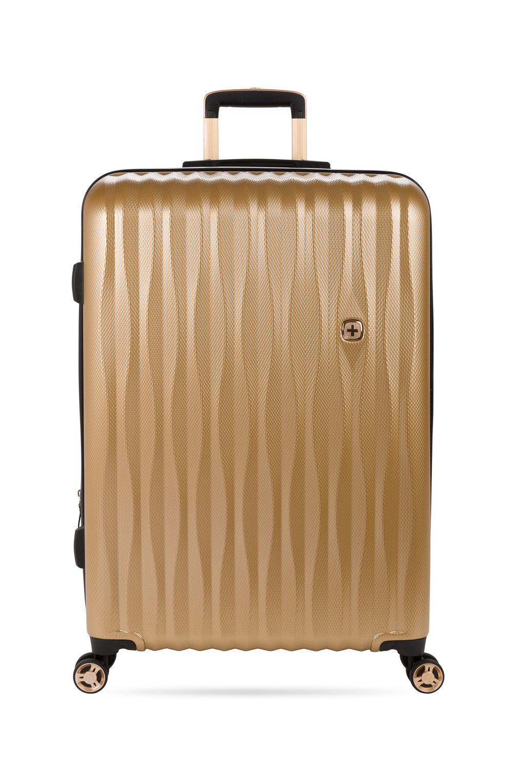 SWISSGEAR Energie Large Checked Spinner - Gold - 11
