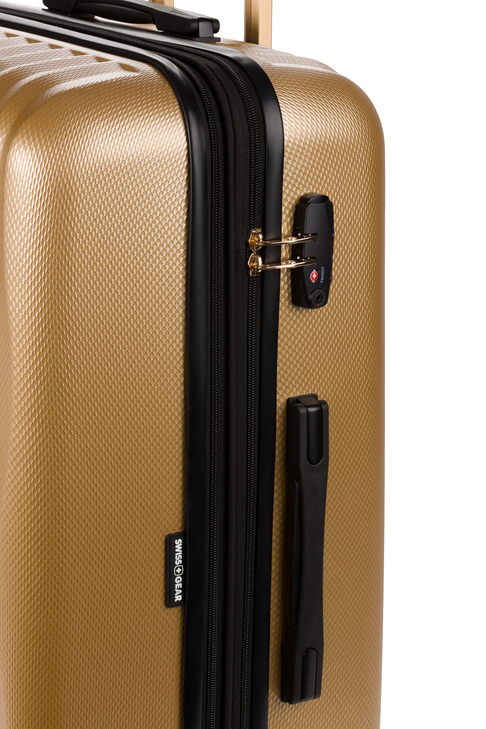SWISSGEAR Energie Large Checked Spinner - Gold - 14