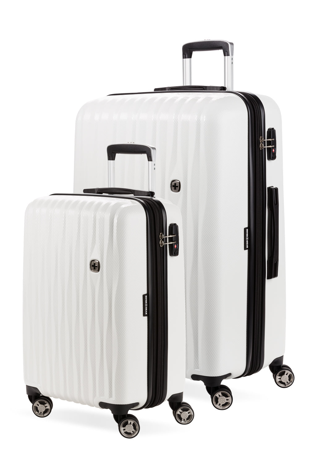 SWISSGEAR Energie 2-Piece Spinner Set - White - 01