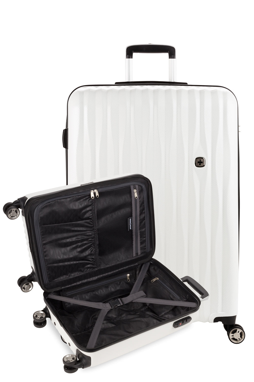 SWISSGEAR Energie 2-Piece Spinner Set - White - 13