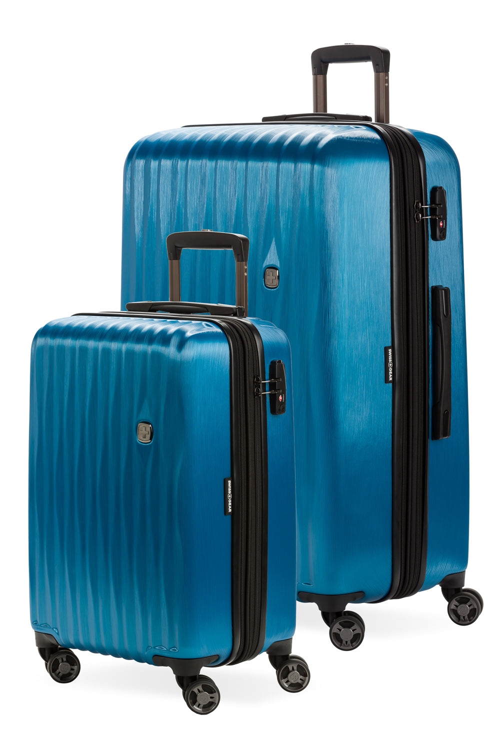 SWISSGEAR Energie 2-Piece Spinner Set - Ocean Blue - 01