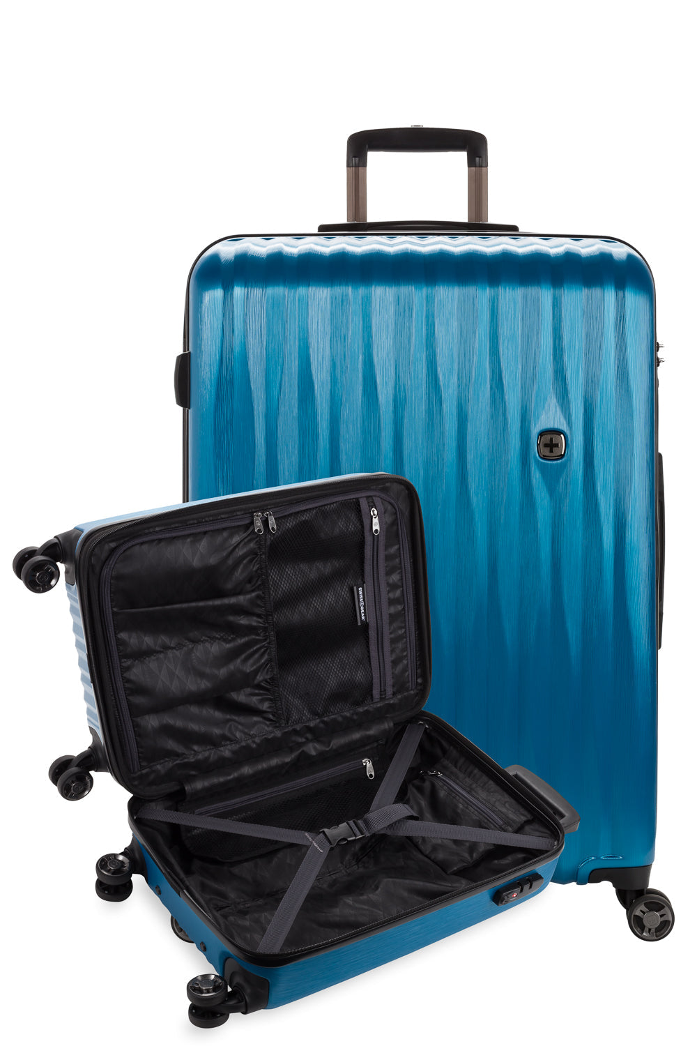 SWISSGEAR Energie 2-Piece Spinner Set - Ocean Blue - 11