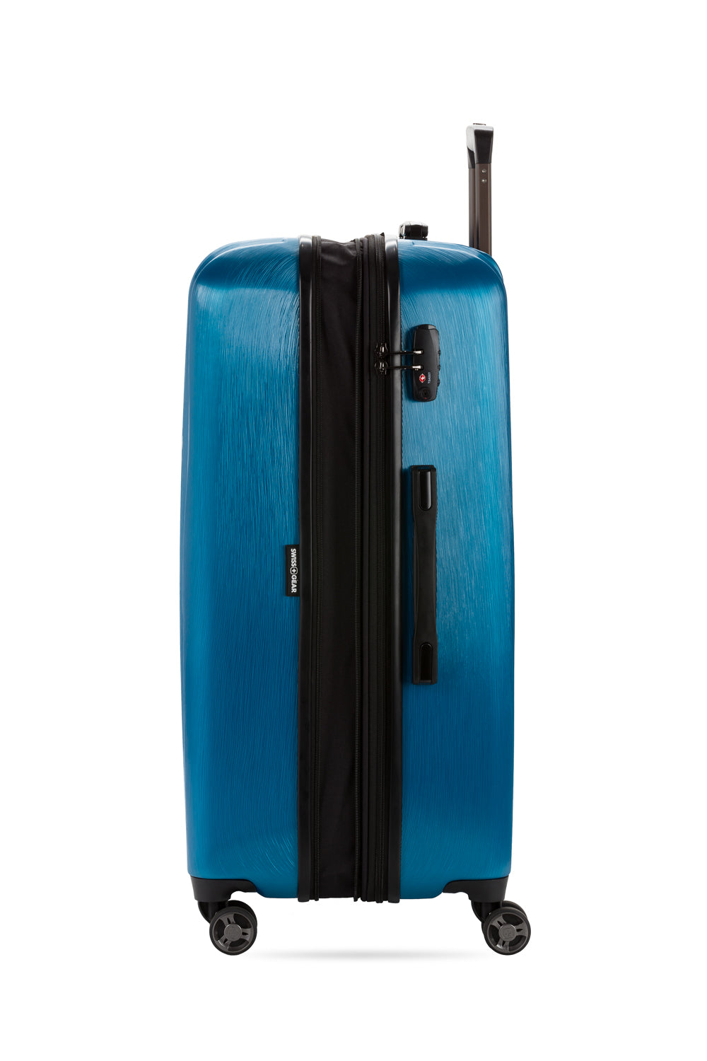 SWISSGEAR Energie Large Checked Spinner - Ocean Blue - 04