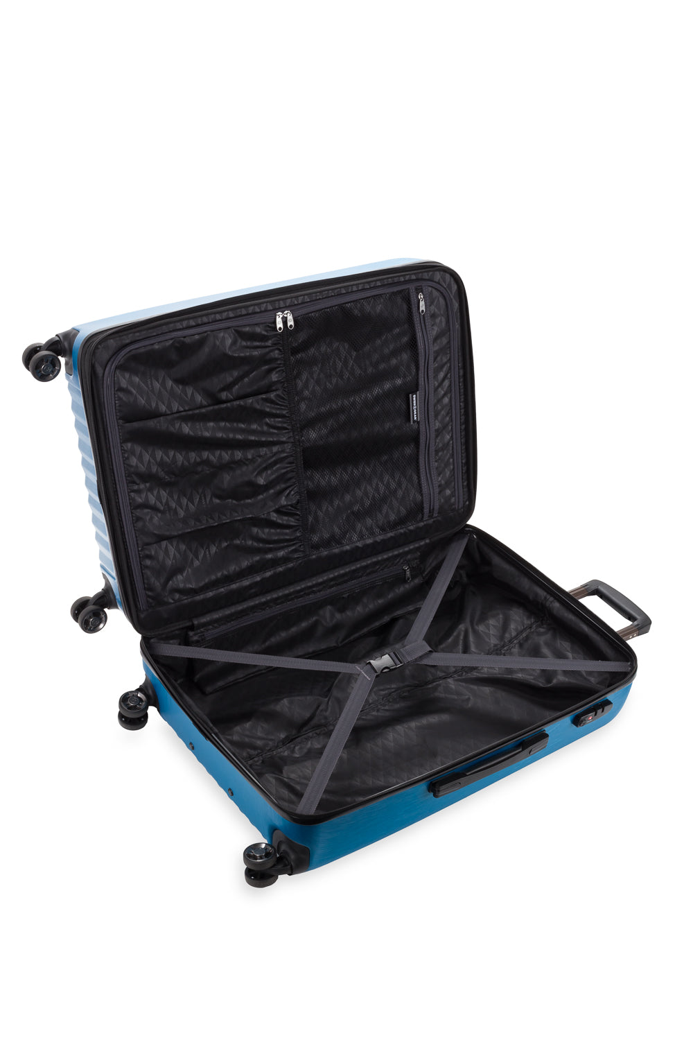 SWISSGEAR Energie Large Checked Spinner - Ocean Blue - 05