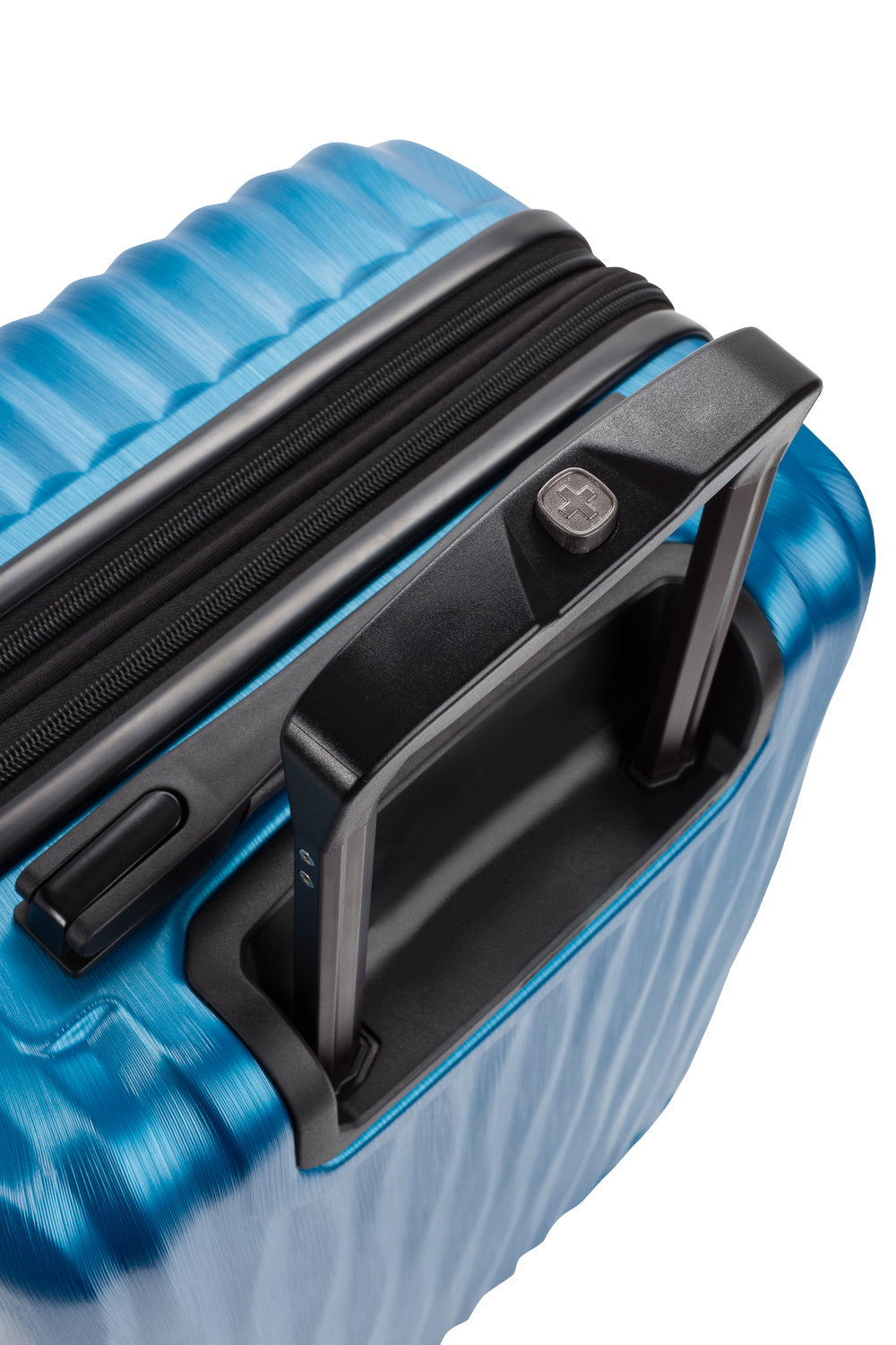 SWISSGEAR Energie Large Checked Spinner - Ocean Blue - 06