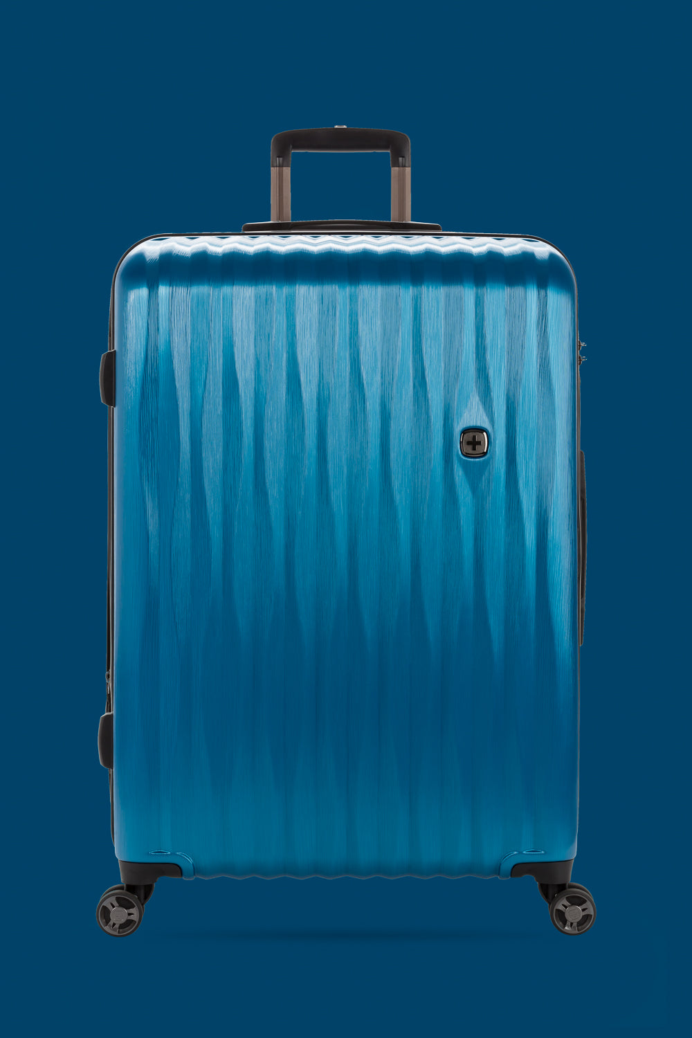 SWISSGEAR Energie Large Checked Spinner - Ocean Blue - 12