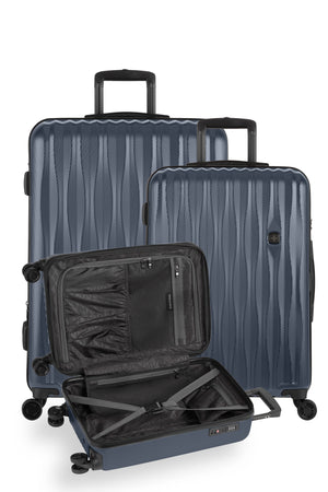 SWISSGEAR Energie 3-Piece Spinner Set in Navy