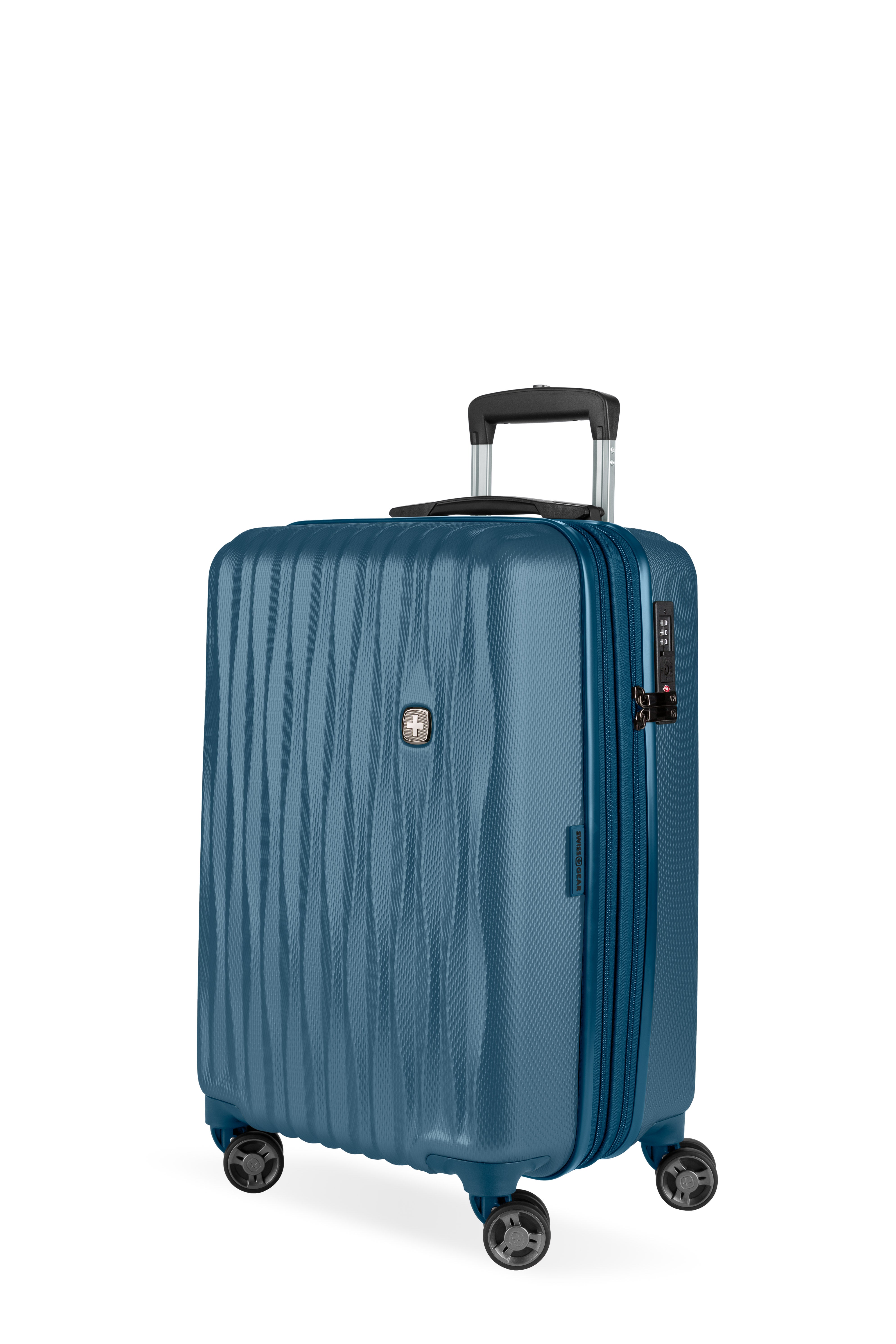 SWISSGEAR Energie Carry-On Spinner - Atlas Blue - 01