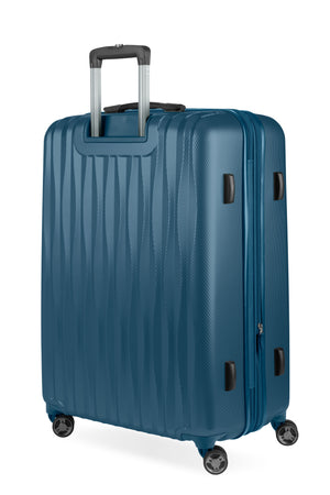 SWISSGEAR Energie Large Checked Spinner in Atlas Blue