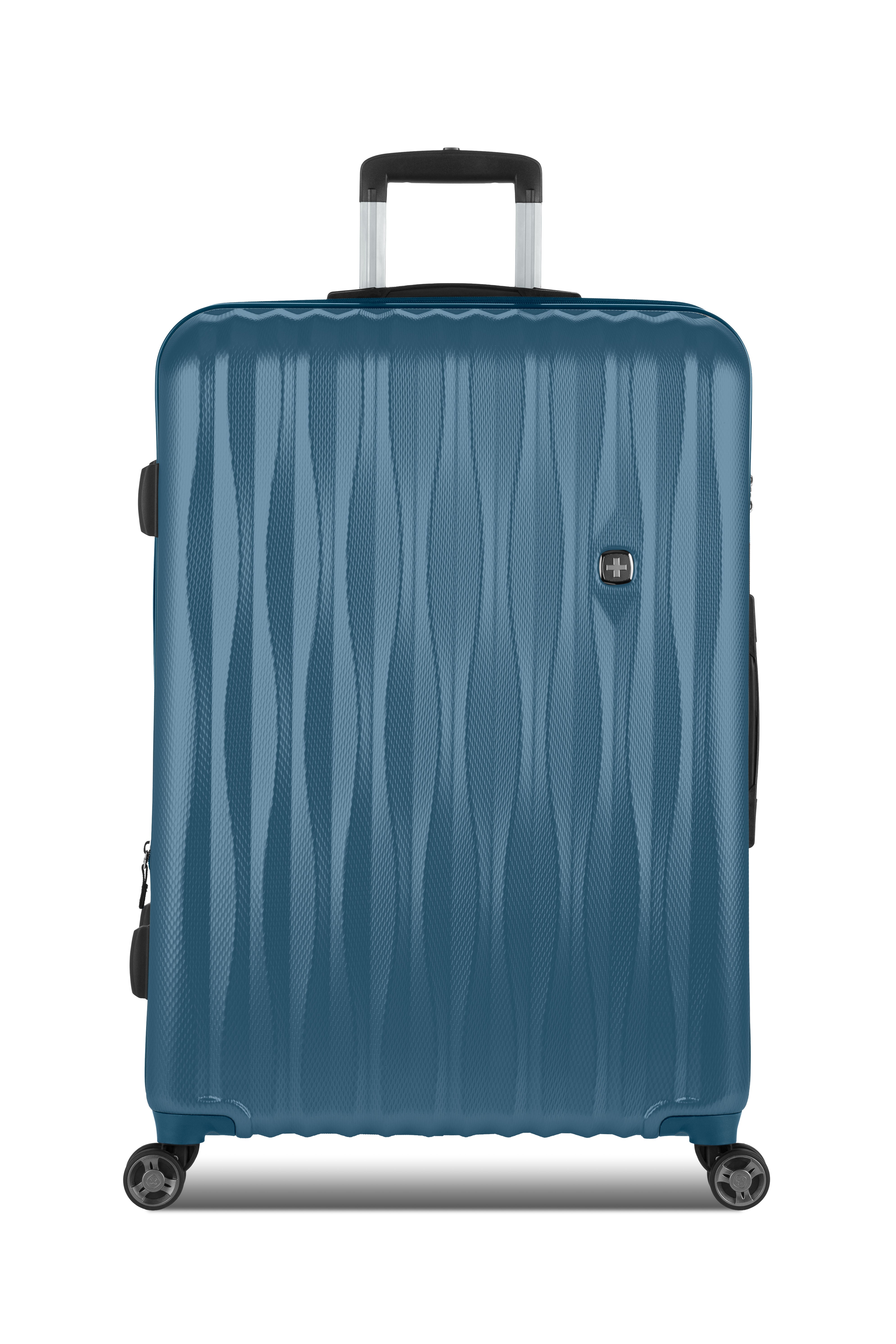 SWISSGEAR Energie Large Checked Spinner - Atlas Blue - 03