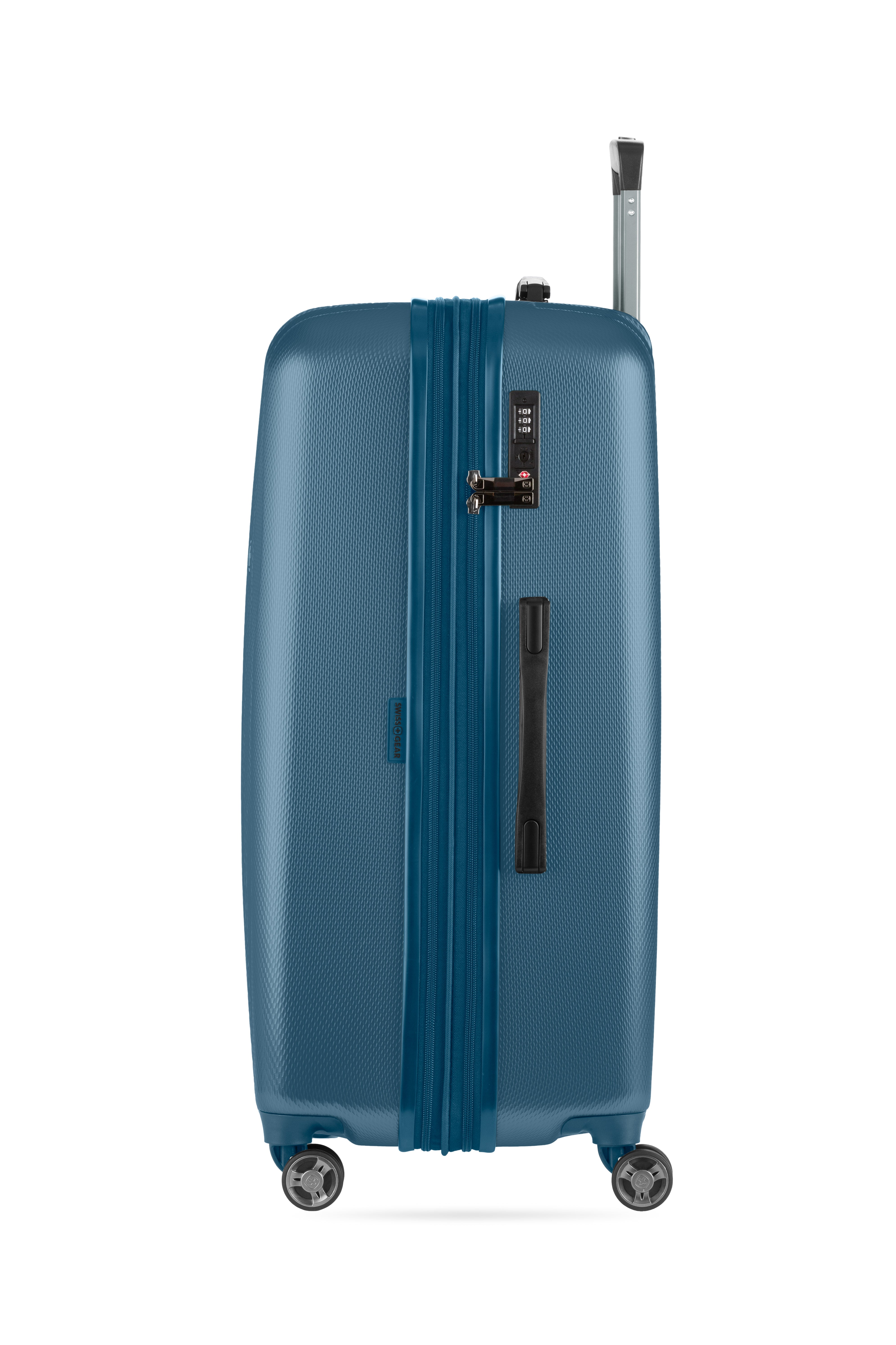 SWISSGEAR Energie Large Checked Spinner - Atlas Blue - 06