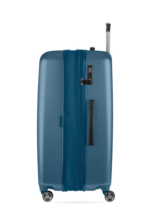 SWISSGEAR Energie Large Checked Spinner in Atlas Blue