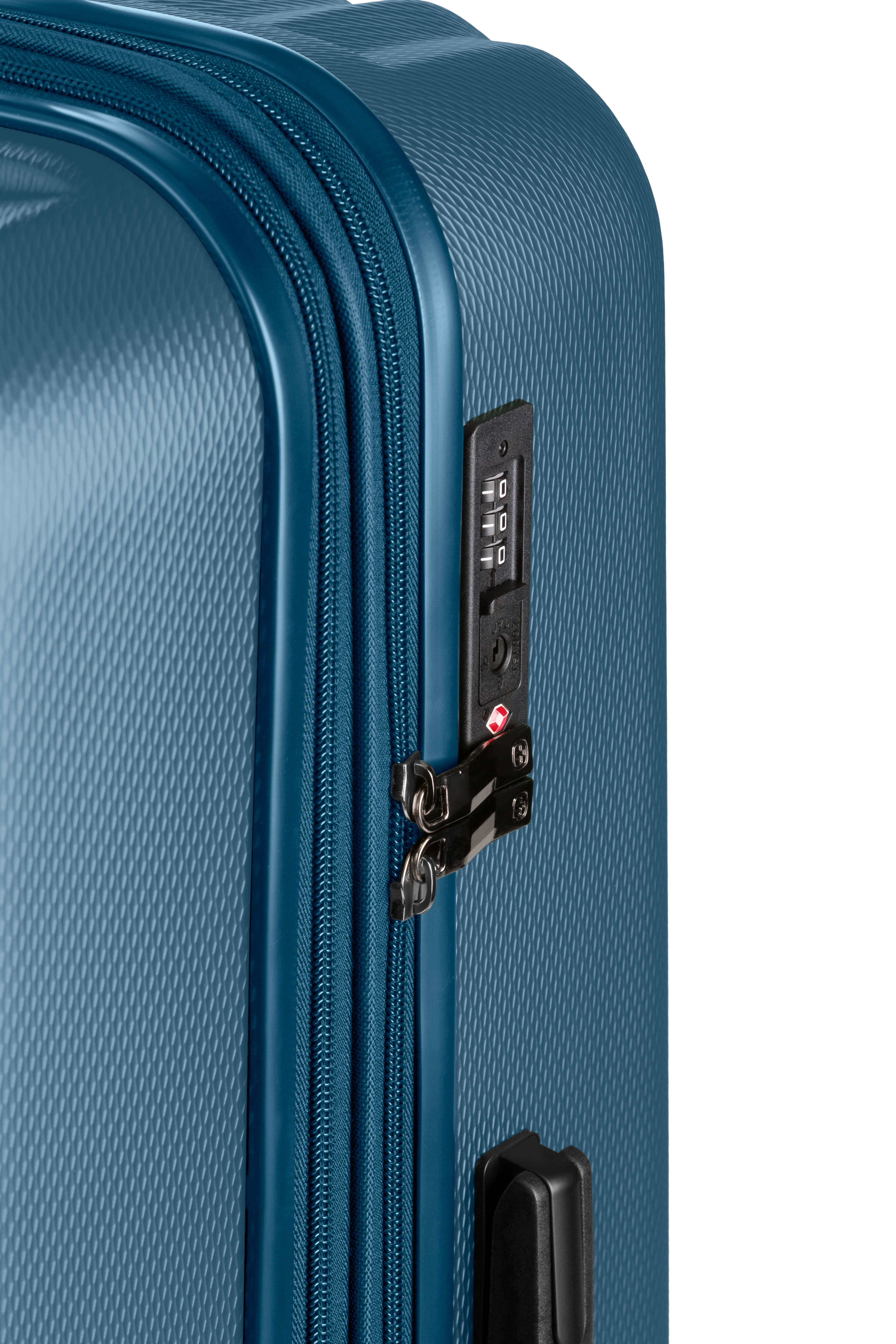 SWISSGEAR Energie Large Checked Spinner - Atlas Blue - 09