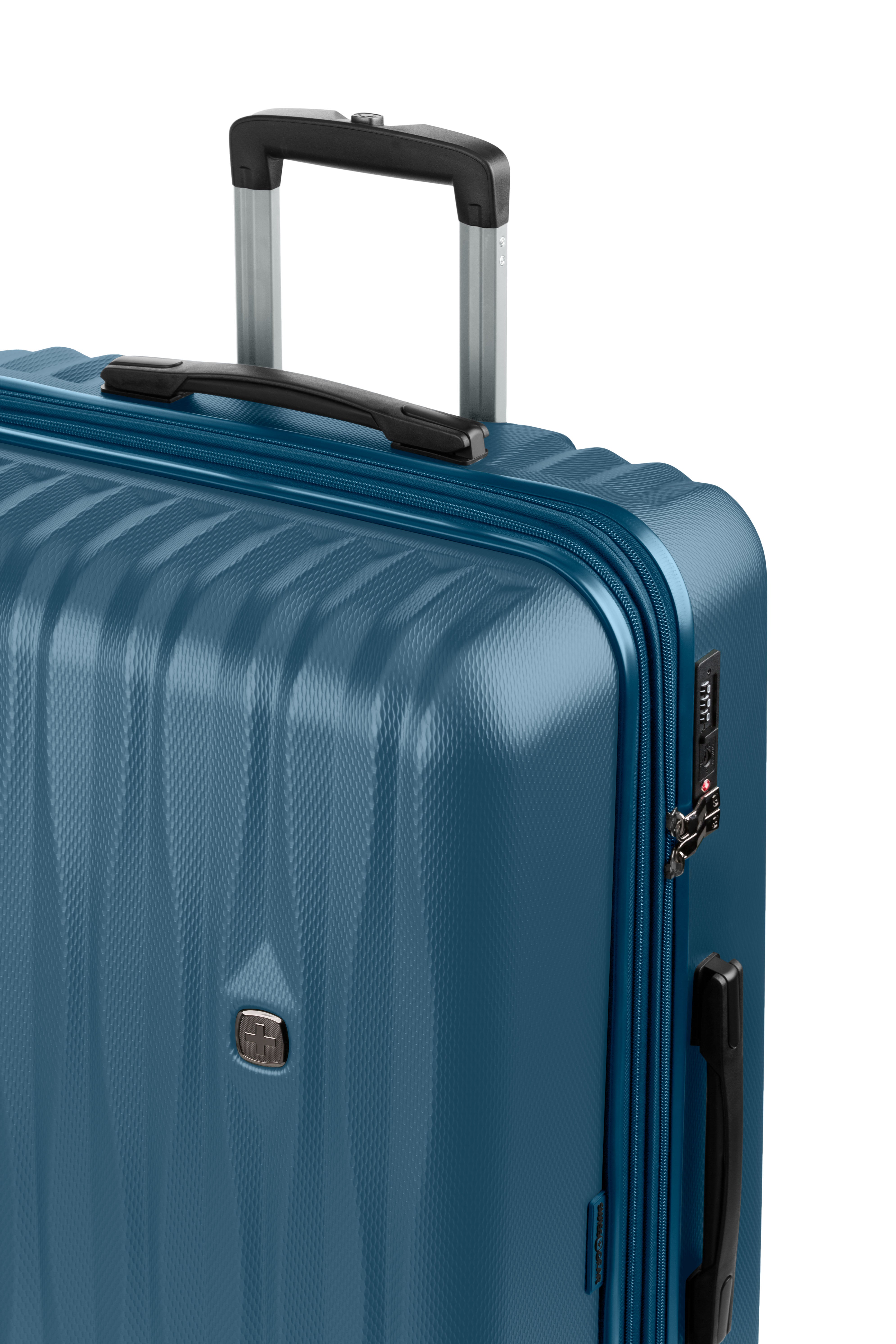 SWISSGEAR Energie Large Checked Spinner - Atlas Blue - 10