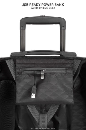 SWISSGEAR Energie 3-Piece Spinner Set in Silver