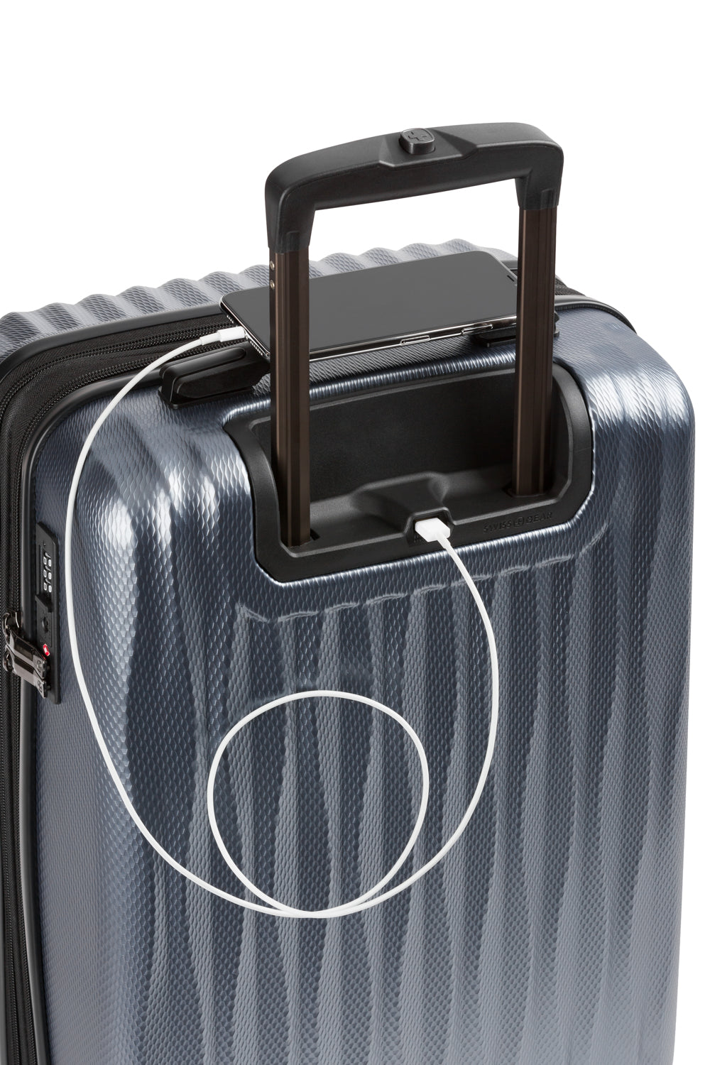 SWISSGEAR Energie Carry-On Spinner - Grey - 07