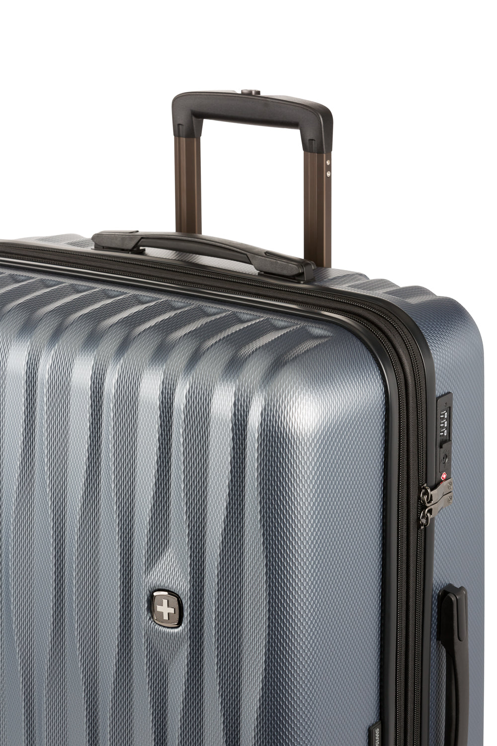 SWISSGEAR Energie Large Checked Spinner - Grey - 12