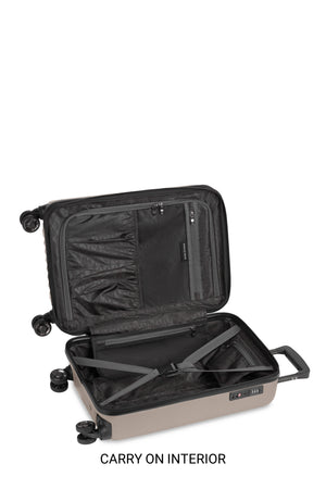 SWISSGEAR Energie 3-Piece Spinner Set in Champagne