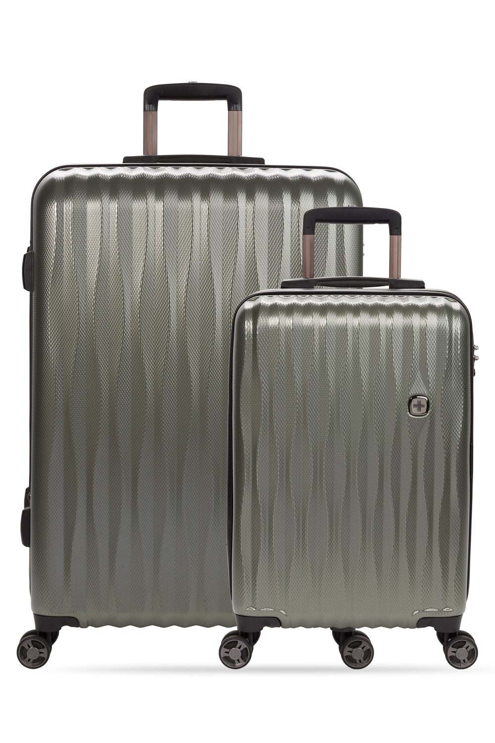 SWISSGEAR Energie 2-Piece Spinner Set - Olive Green - 14