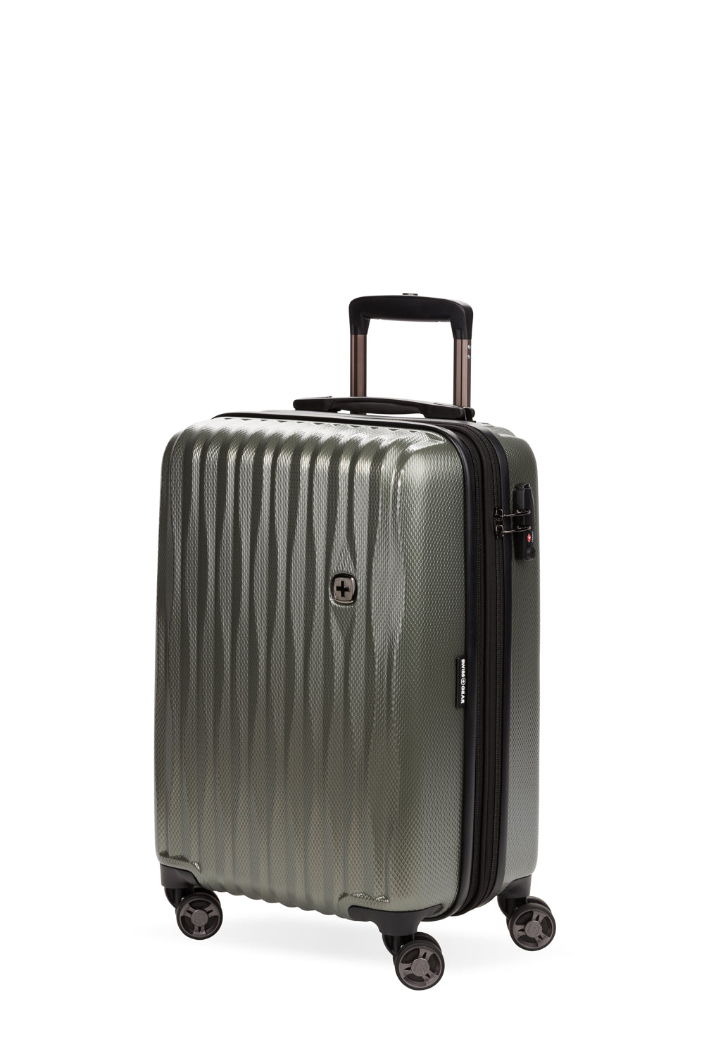 SWISSGEAR Energie Carry-On Spinner - Olive Green - 01