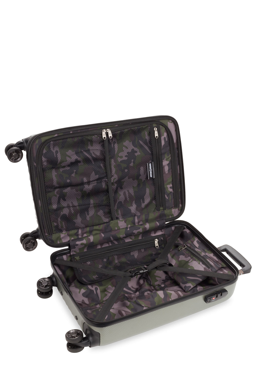 SWISSGEAR Energie Carry-On Spinner - Olive Green - 05